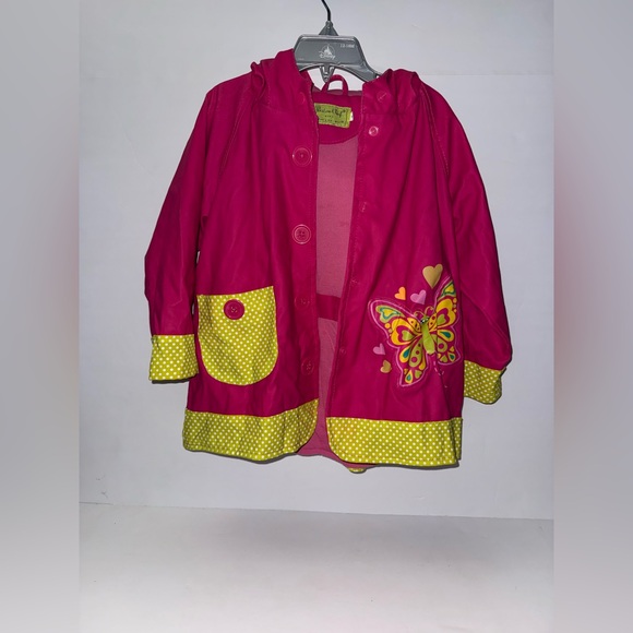 Western Chief Vibrant Pink Kids Jacket - Picture 1 of 6